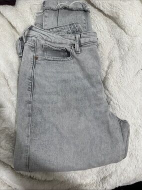 Women’s Gray High-Waist Jeans O.G. Straight